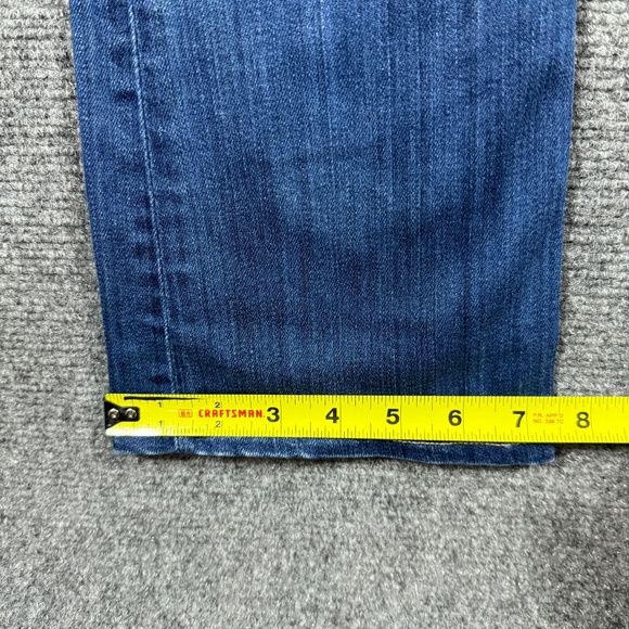 True Religion Becca Mid Rise Bootcut Dark Wash Jeans Womens Size 25 #1164 - Picture 8 of 10